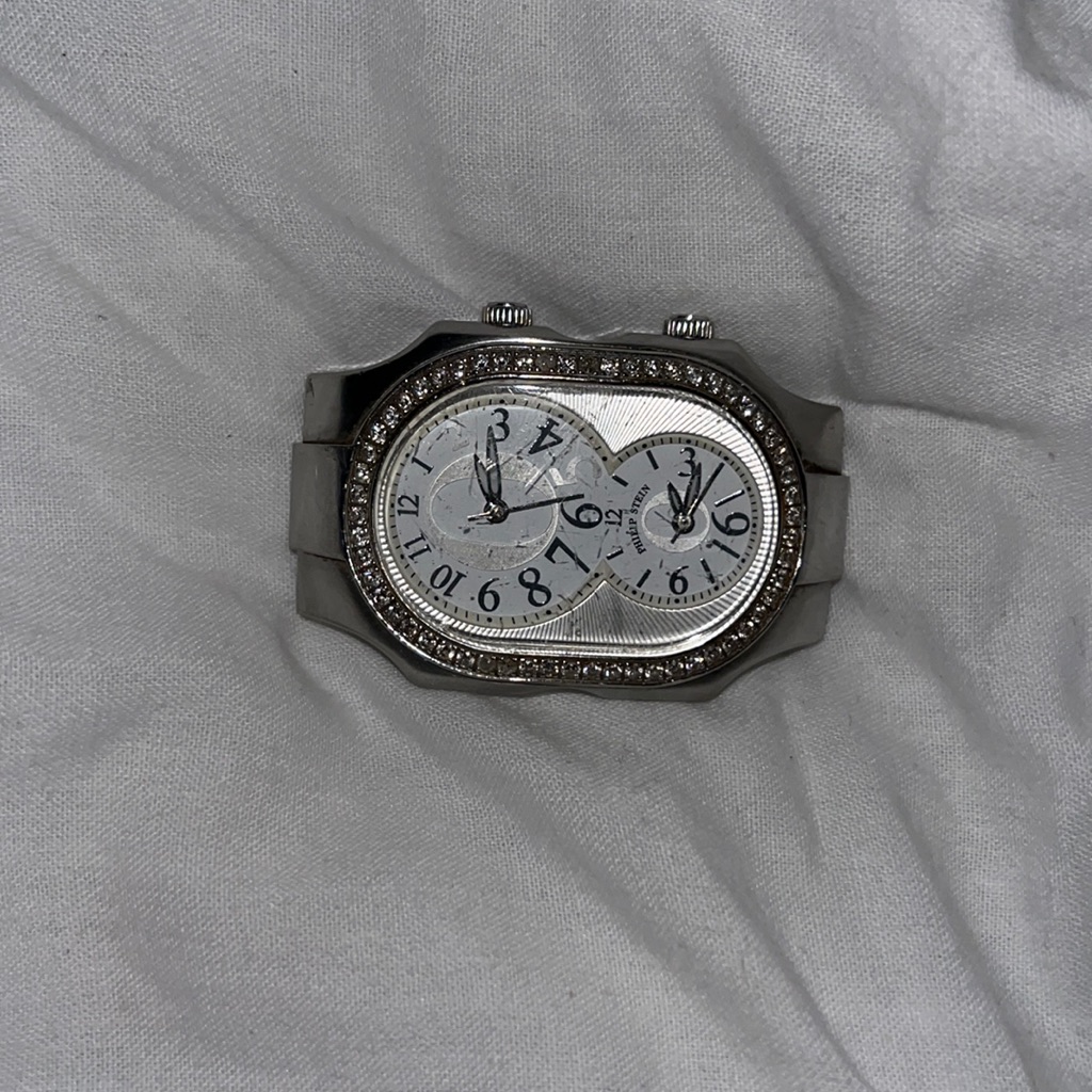 Philip Stein 25th Anniversary Oprah Winfrey Diamond Watch 1 Carat Works Rare